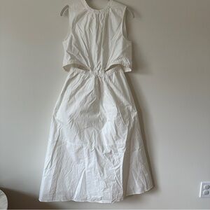 Proenza Schouler White Label Sleeveless Cutout Maxi Dress